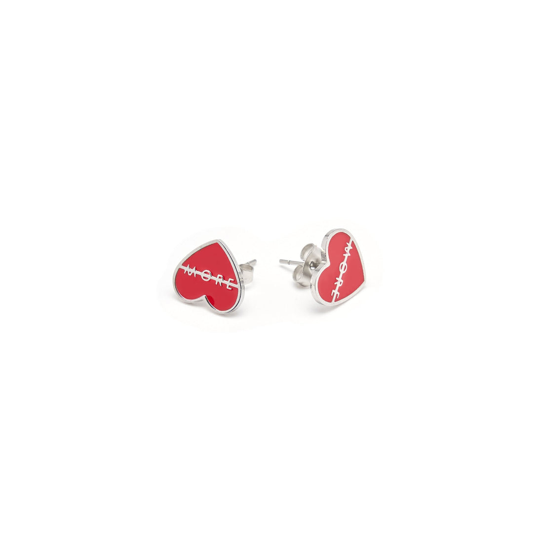 A-MORE Red Vibes - Orecchini a lobo