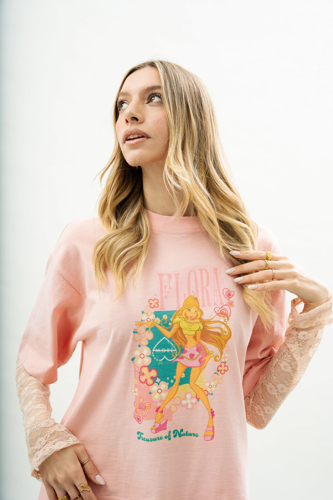 A-MORE - FLORA tee